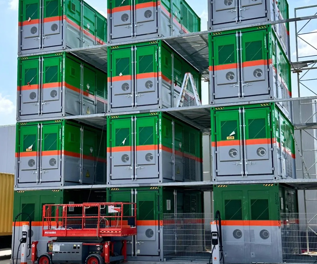 E-truck parking